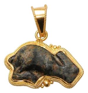 Ancient Roman Empire Rabbit trimmed in 21K