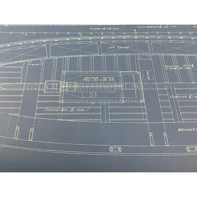 Motor Lifeboat Blueprint by George Lawley Shipyard For Sale - Image 11 of 12