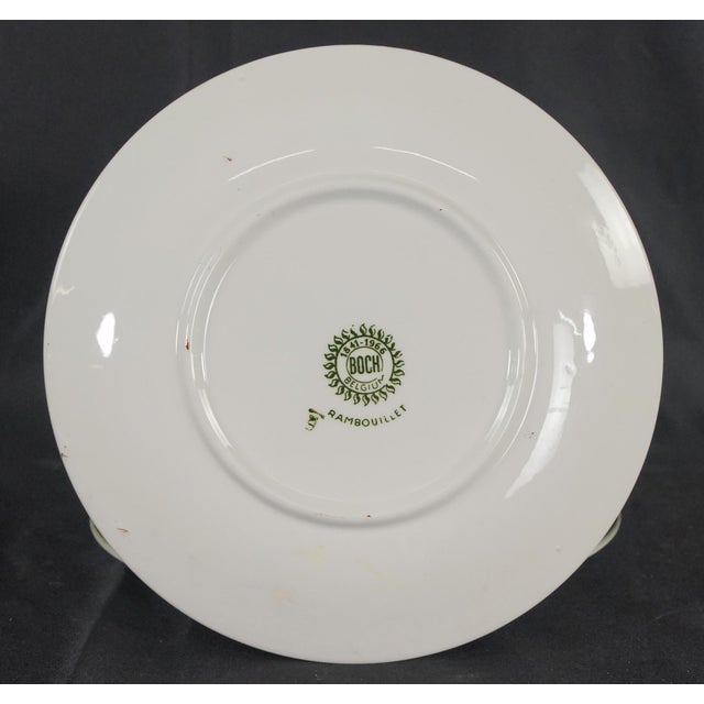 1960s Boch Belgian Rambouillet 81 Piece Dishware Set For Sale - Image 11 of 14