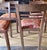 Mid Century Anglo Indian Style Decoupage Wood Dining Chairs With Patterned Paper and Lacquered Overlay For Sale - Image 11 of 16