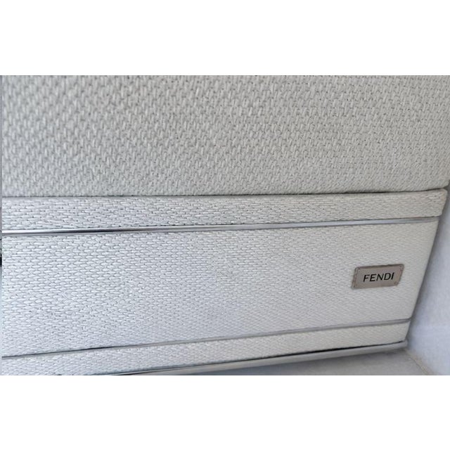 White Fendi Casa Luxury Sofa White – Made in Italy For Sale - Image 8 of 12