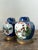 Metal Vintage Asian Famile Verte Lidded Ceramic Jars - A Pair For Sale - Image 7 of 12