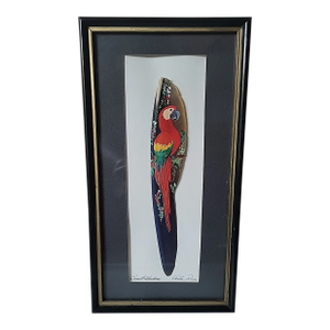 Ana S Cedeno Parrot Feather Art