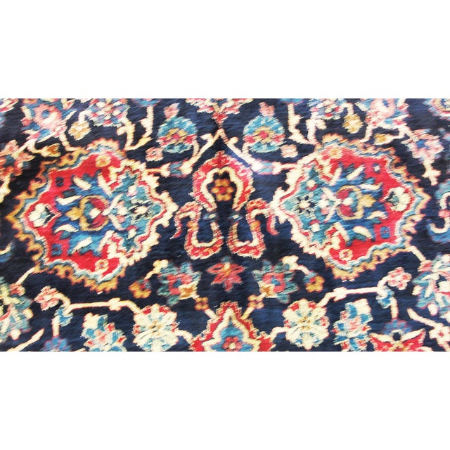 Early 20th Century Antique Persian Laver Kerman Carpet, 9'8" × 20'6" For Sale - Image 5 of 13
