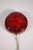 Red Danish Ceramic Wall Sconce For Sale - Image 8 of 8