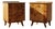 Vintage Czechoslovak Nightstands in Burl Veneer, 1940s, Set of 2 For Sale