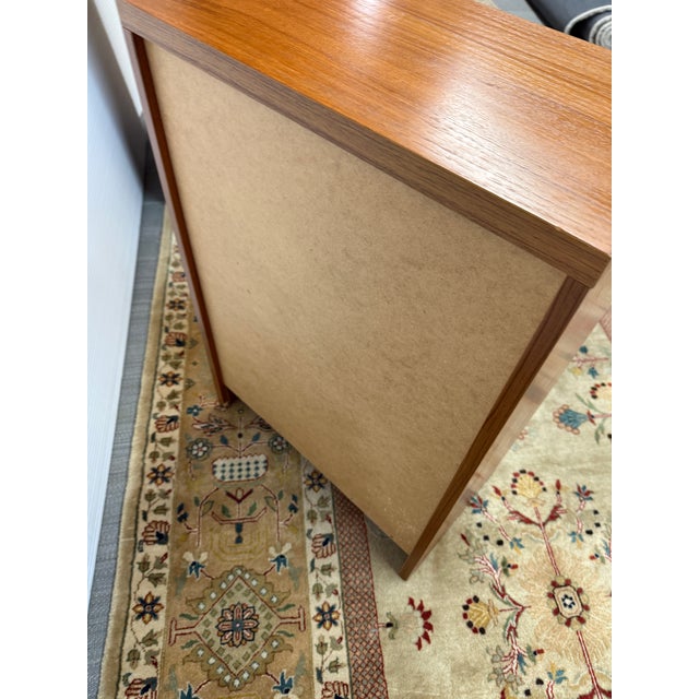 Teak Wood Mid 20th Century Nightstands, Pair For Sale - Image 12 of 12