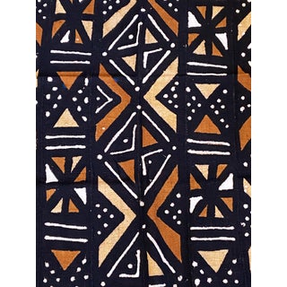 Bogolan Mali Mud Cloth Textile 39.5" by 64" For Sale