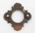 Bronze Mid 20th Century Arts & Crafts Bronze Door Pull With Cylinder Lock Cover For Sale - Image 8 of 9