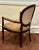 Baker Milling Road Louis XVI Style Mahogany Bergère Armchair For Sale - Image 9 of 9