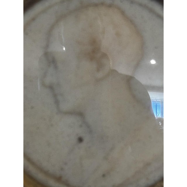 Brown Georgian Framed Grand Tour Portrait, 1819 For Sale - Image 8 of 10
