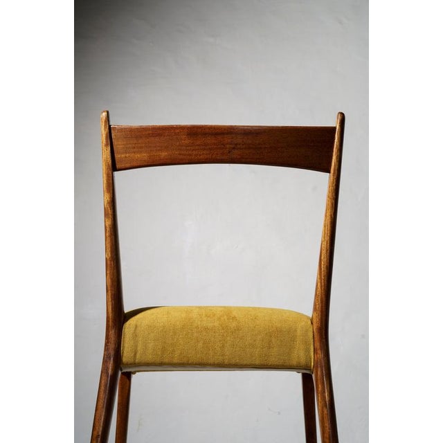 Model S11 Dining Chairs attributed to Alfred Hendrickx for Belform, 1950s, Set of 8 For Sale - Image 14 of 17