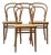 Bentwood Chair with Viennese Caning by Michael Thonet for Wohnbedarf, 1960s For Sale