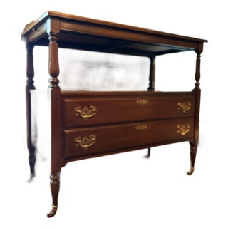 Ethan Allen Server With Pull Out Sides For Sale