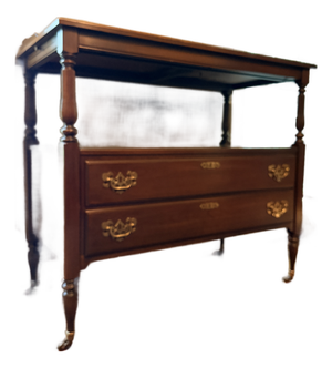 Ethan Allen Server With Pull Out Sides