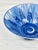 Late 20th Century Vintage Blue and White Small Bowl For Sale - Image 5 of 9