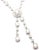 Contemporary Mid 20th Century Tiffany & Co. Jazz Diamond Lariat Drop Platinum Necklace For Sale - Image 3 of 13