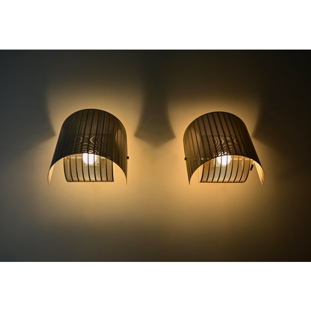Artemide Shogun Wall Lamps by Mario Botta for Artemide, 1980s, Set of 2 For Sale - Image 4 of 14