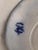 Blue Antique Ridgway Dundee Flow Blue Saucer For Sale - Image 8 of 11