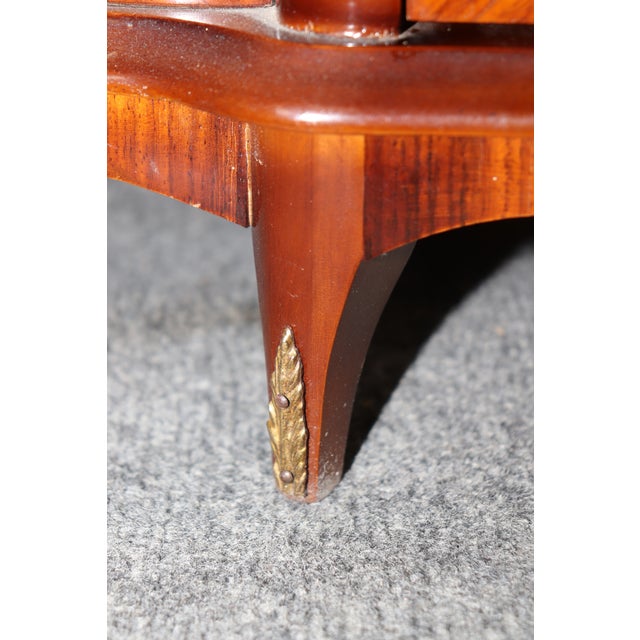 Miniature Salesman's Sample French Louis XV Inlaid Jewelery Box For Sale - Image 11 of 12