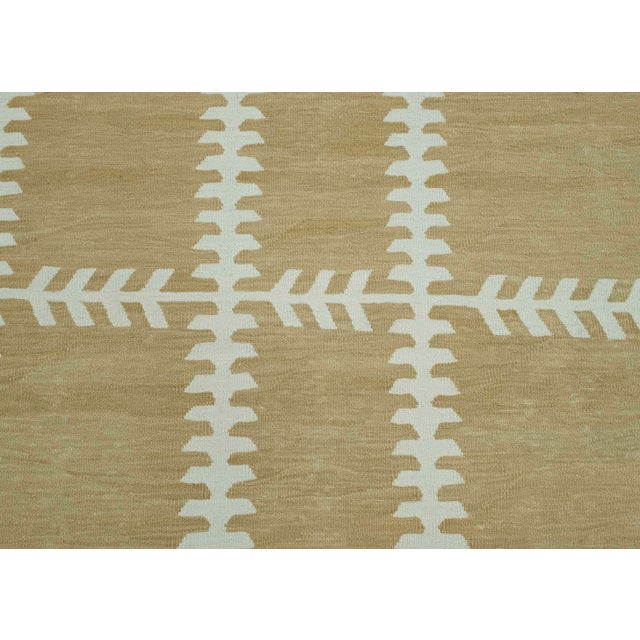 Turkish Kilim Oriental Handmade Flatweave 8'2" x 10'5" #18152 For Sale In Houston - Image 6 of 8