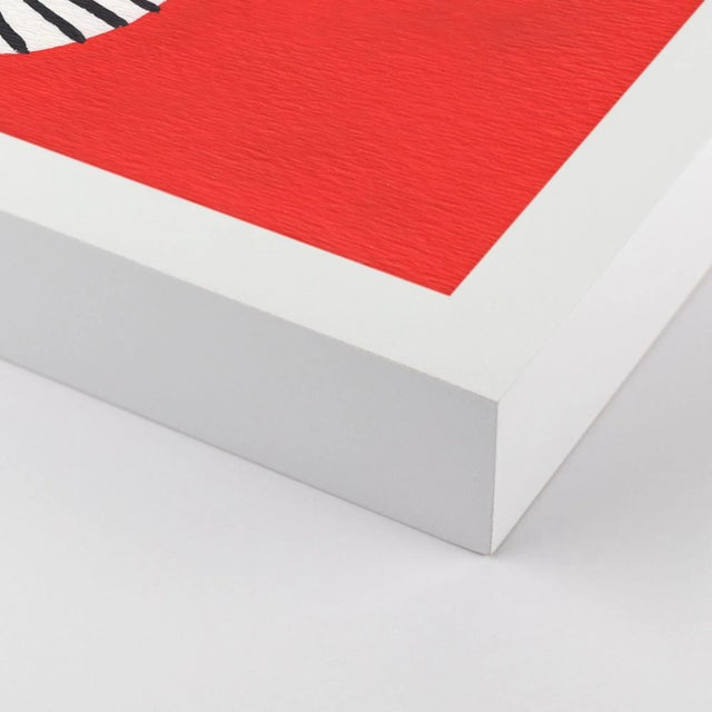 DESCRIPTION: Cherry Pop Diptych by Willa Heart in White Frame, XS Art Print SPECIFICATIONS: Type: Framed Paper. Individual...