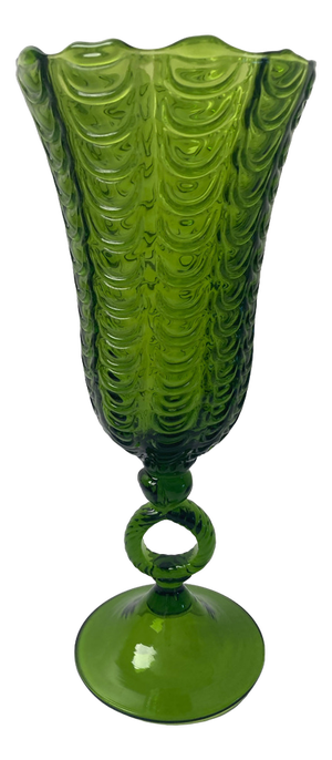 Large Murano Glass Chalice in the style of Carlo Scarpa