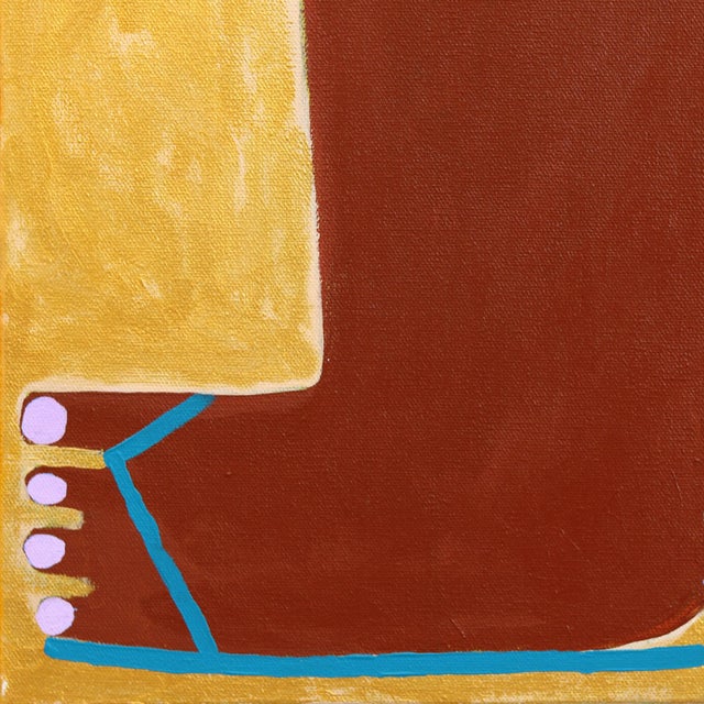 Island Life - Abstract Color Drenched Feminine Figurative Still Life Artwork by Courtney Simone For Sale - Image 4 of 9