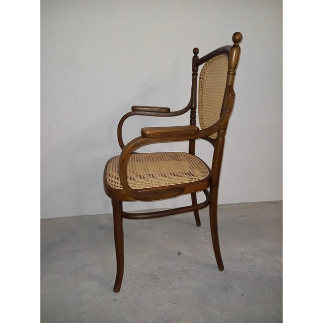 Antique Armchair by Josef Hoffmann, 1900 For Sale - Image 6 of 8