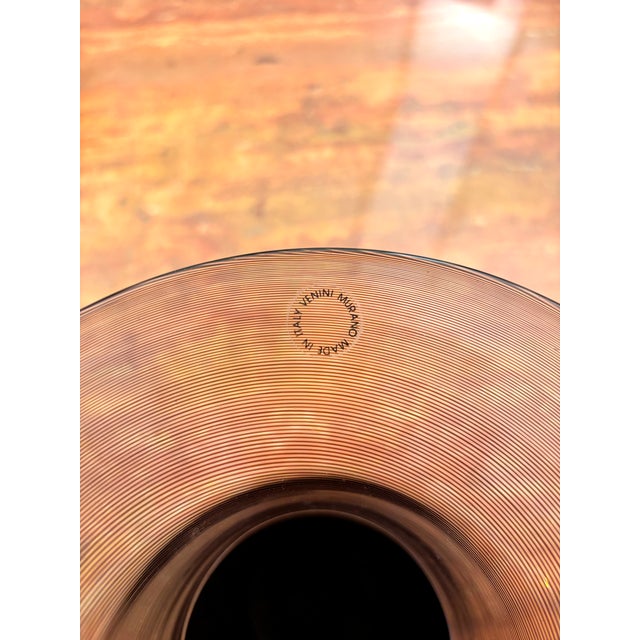 Black Plate and Vase by Tapio Wirkkala for Venini, 1986 / 1990, Set of 2 For Sale - Image 8 of 10