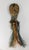We are selling this 19th century Chinese silk embroidered robe or hair decoration. This piece has intricate forbidden...
