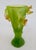 2000 - 2009 Signed Daum, France Pate De Verre Crystal Floral Bud Vase, "Jonqiuilles" For Sale - Image 5 of 12