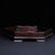 Wood Late 19th Century Hexagonal Wood Tray With Mother-of-Pearl Goldfish Inlay For Sale - Image 7 of 10