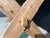 X Legs Farmhouse Dining Table in Oak, 1900s For Sale - Image 14 of 17