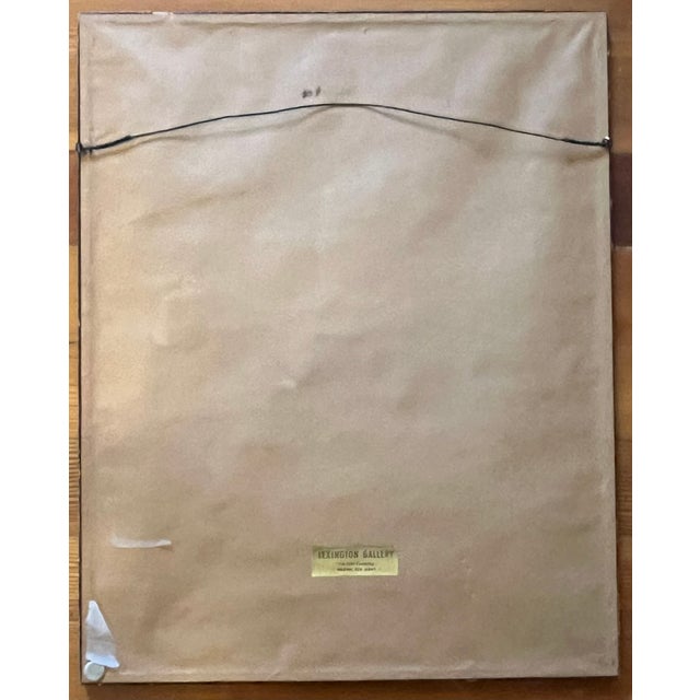 Richard Kemble (Nantucket & Key West 1932 - 2007) American Modern Abstract Lithograph Signed & Dated 1972 For Sale In New York - Image 6 of 8