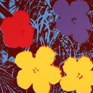 Andy Warhol, Flowers, 20th Century, Silkscreen