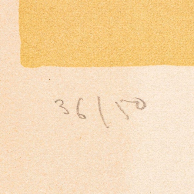 American Manfred Schwartz "Frog at Etretat" Lithograph For Sale - Image 3 of 6