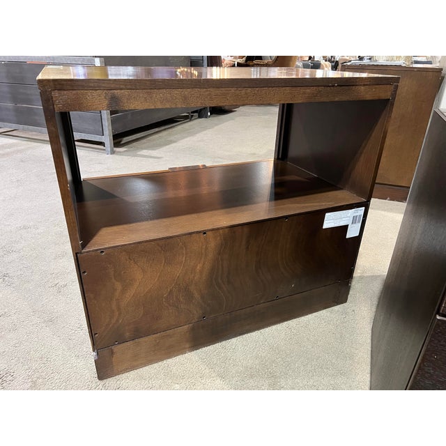 Contemporary Century Furniture “Corso” Single Drawer Nightstand For Sale - Image 3 of 6