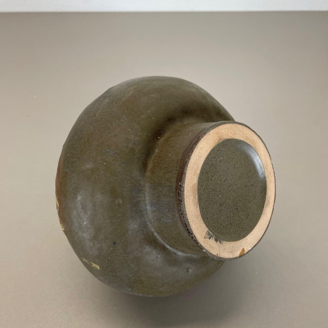 Super Pottery Fat Lava Multi-Color 816-1 Vase from Ruscha, 1970s For Sale - Image 15 of 17