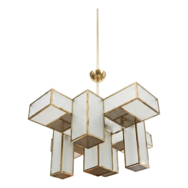 Modernist Skyscraper Pendant, 1980s For Sale