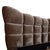 Modern Cloud 7 Fabric Bed in Silver Grey from Bretz For Sale - Image 3 of 13