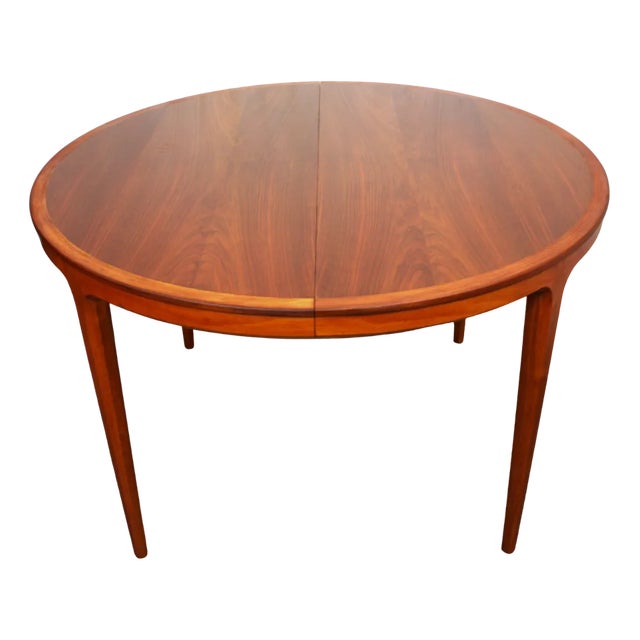 Swedish Teak Dining Table "Facett" by Bertil Fridhagen for Bodafors, 1950s For Sale
