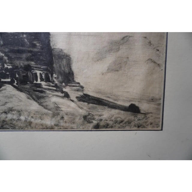 Illustration DeWitt Parshall (1864-1956) Grand Canyon - Monotype - 1910-1915 For Sale - Image 3 of 7