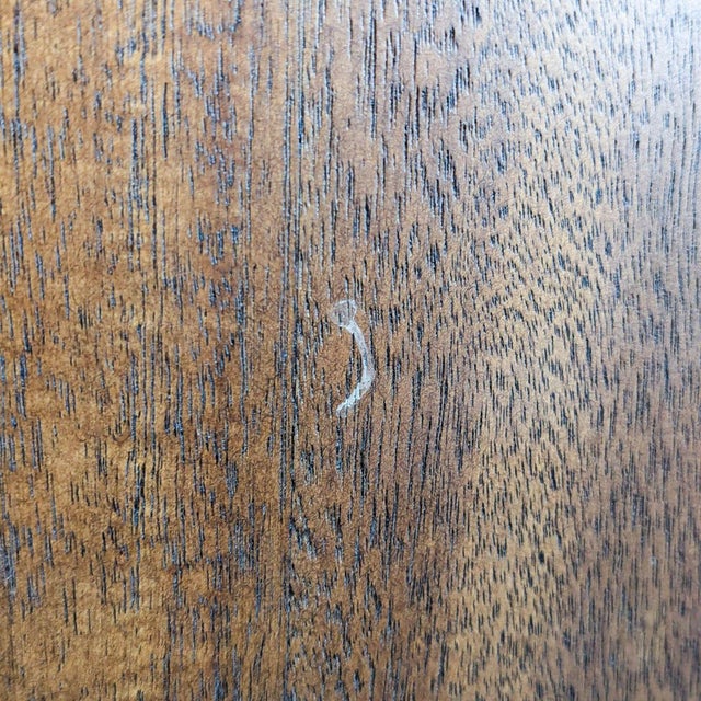 Cb2 Oberlin Modern 4-Drawer Wood Dresser With Black Fronts and Brass Accents For Sale - Image 12 of 13