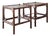 Bamboo and Rattan Bedside Tables with Smoked Glass Tops, 1970s, Set of 2 For Sale
