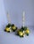 Vintage Ceramic Lemon & Blossom Candlesticks – Pair For Sale - Image 4 of 13