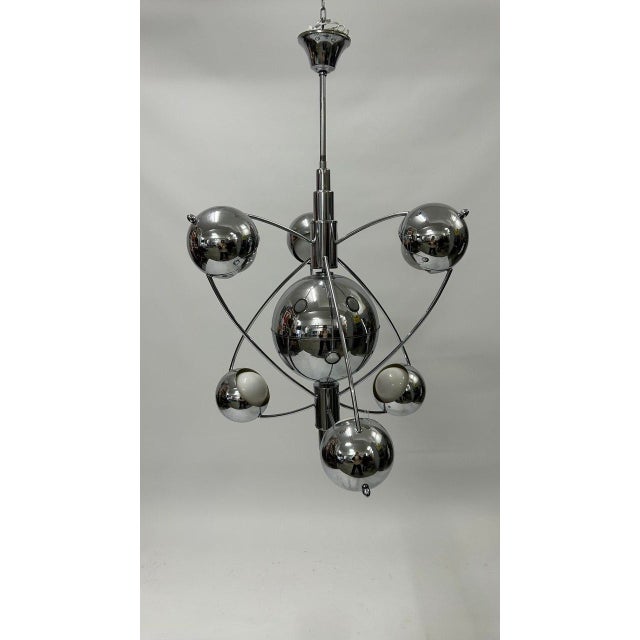 1960s Saturno Pendant Light by Goffredo Reggiani, 1960s For Sale - Image 5 of 5