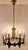 Mid-Century Modern Brutalist 7-Light Chandelier in Bronze and Brass, 1960s For Sale - Image 3 of 6