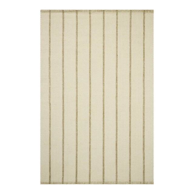 Amber Lewis x Loloi Harlan Ivory / Sage 8'-6" x 11'-6" Area Rug For Sale
