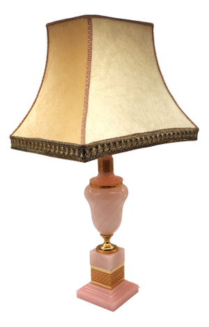 Vintage Italian Alabaster Table Lamp, Italy, 1970s
